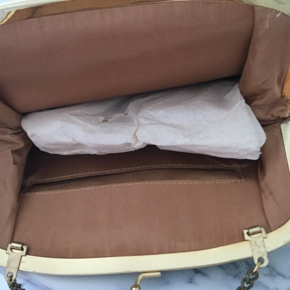 Vintage gold handbag - Picture 3 of 3